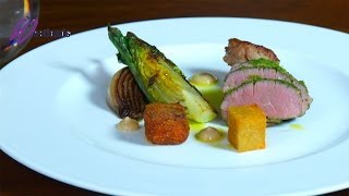 Michelin star chef Sam Moody creates lamb heritage tomato and monkfish recipes [upl. by Ayim865]