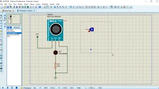 Ajouter la librerie du capteur de gaz dans proteus 8 [upl. by Older]
