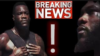 BREAKING NEWS ❗️ DEONTAY WILDER MAKES A SERIOUS ANNOUNCEMENT CONCERNING HIS BOXING CAREER❗️🚨 [upl. by Heinrick]