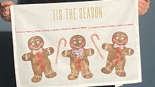 Tis The Season tea towel [upl. by Tteve]