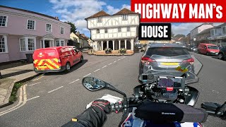 East 500 Ep1  Motorcycle Touring in the UK with ChickenStrips [upl. by Lomasi]