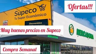 MERCADONA Y SUPECO 🛒Compra semanal 💶Es uno de los supermercados más BARATOS ‼️ [upl. by Itsrik]