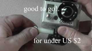 How to Make A GoPro Thumb Screw [upl. by Spracklen641]