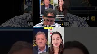 Piers MORGAN loses it over Taylor Lorenz [upl. by Hepsoj]