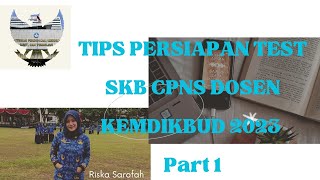 Persiapan SKB CPNS Dosen Kemendikbud 2023 [upl. by Willard]