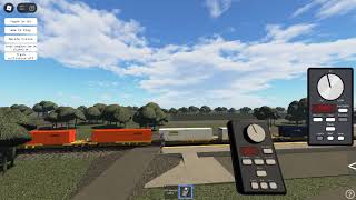 Southline District UP 8584 leads the ZLCTM at Krazy City [upl. by Aztilay]