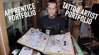 Apprentice Portfolio  Tattoo Artist Portfolio  Tips and Advice [upl. by Staal]