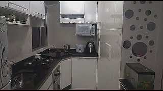 Minha cozinha Tenda apt 38 metros [upl. by Maxwell]