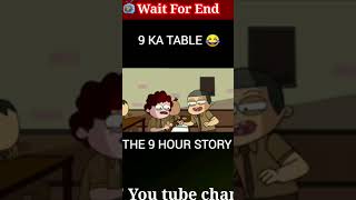 Today Tranding Cartoon Video  Asan 9th Table Tranding Shorts  Easy Tranding Tables  Tranding Shor [upl. by Etolas]