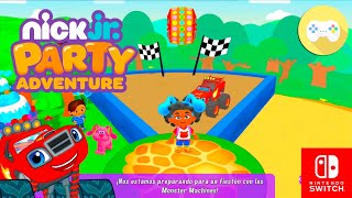 Blaze y los Monster Machines  Nick Jr Party Adventure Juego en Español Castellano  Nintendo Switch [upl. by Acinad]