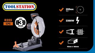 Cut with Precision Introducing the Evolution R355CPS MultiMaterial Chop Saw  Toolstation [upl. by Hamas470]