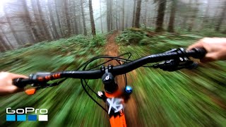 GoPro Foggy Forest MTB [upl. by Daune]