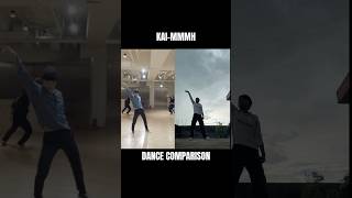 KAIMMMH DANCE COMPARISON🔥 kpop exo kai shorts explore viral trending [upl. by Pru316]