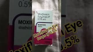 Moxifloxacin Eye drops Ip 05wv  Moxifloxacin Drop 💧 [upl. by Leahey]