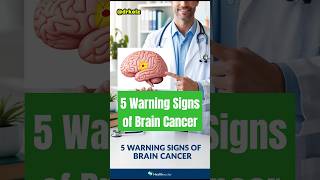 5 Warning Signs of Brain Cancer shorts braincancer [upl. by Eileme979]