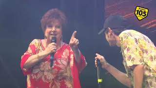 Fabio Rovazzi feat Orietta Berti  La Discoteca Italiana  Live at Tezenis Summer Festival 2023 [upl. by Lannie]