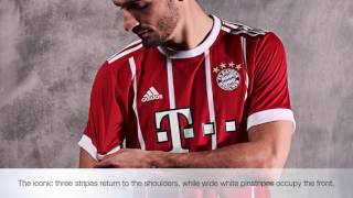 The New Adidas 201718 Bayern Munich Home Kit [upl. by Nnelg]