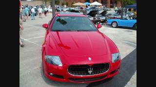 Beautiful RED Maserati Quattroporte Sport GTS1080p HD [upl. by Iruam]