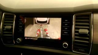 KODIAQ PARK ASSIST AREA VIEW CAMERA REAR CAMERA [upl. by Duke]