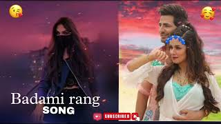 badami rang song remix youtubemusic spotify youtube music applemusic itunes deezer newmusic [upl. by Quill]