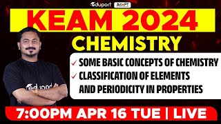 KEAM 2024  Chemistry  Basic Concepts of Chemistry Classification of Elements  Eduport KEAM [upl. by Corabella]