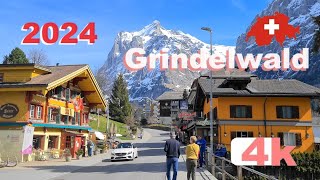 🇨🇭  2024  Winter  SWITZERLAND GRINDELWALD  Part 7  ITSELWALD BRIENZ ZERMATT THUN Suiza 4K [upl. by Sherburne]