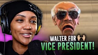 FIRST TIME REACTING TO  JEFF DUNHAM  Walter Has VERY Important Messages About Election Day 2024 [upl. by Aropizt500]