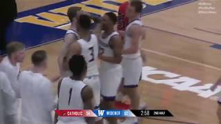 Widener Mens Basketball Highlights vs Catholic [upl. by Scurlock]