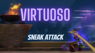 Virtuoso going invisible Chaos in Guild Wars2 PvP [upl. by Aihpos]