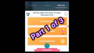 GO Fest 2024 The Dawn of a New Discovery 13 pokemongo pokemongoshorts shorts funny [upl. by Jardena]