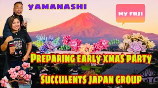 Our Early Xmas Party Succulent Japan Group Angel hara channel [upl. by Mya]