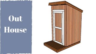 Free Outhouse Plans [upl. by Zeus482]