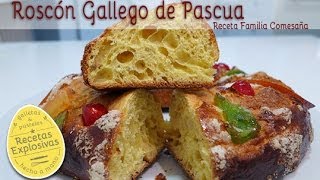 Roscón Gallego de Pascua  Receta familiar  paso a paso [upl. by Erialb]