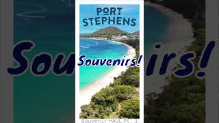 ⛵🩴😎SOUVENIR HAUL  Pt 1  haul aussiefamily aussiemumvlogger portstephens souvenirs [upl. by Dinsdale]