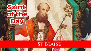 St Blaise  Saint of the Day with Fr Lindsay  3 February 2024 [upl. by Ness]