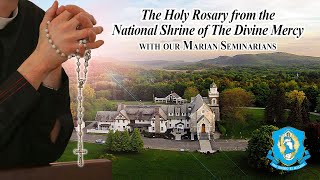 Thu Oct 10  Holy Rosary from the National Shrine [upl. by Sirromaj]