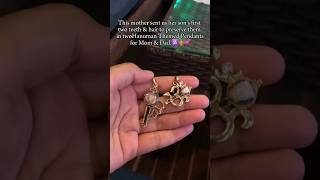 Tooth amp Hair Hanuman Themed Pendants for Mom amp Dad🕉 toothkeepsake hairkeepsake hanumanpendant [upl. by Eemaj]