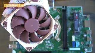 Installing CPU Cooler Noctua NHL9x65 on HP Pavilion Gaming Desktop 6900073w [upl. by Miah]