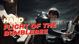 Flight of the Bumblebee  Piano Tutorial  Free Sheet Music in PDF Link in Description [upl. by Airdnoed894]