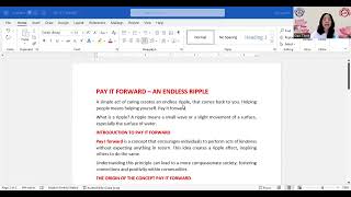 FULL PAY IT FORWARD ENGLISH IN MIND ĐÀO THỊ THỊNH [upl. by Leuneb40]