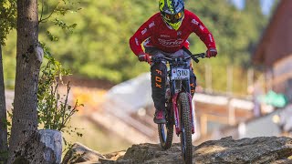 Czech Downhill Top on Trail Cup Rokytnice nad Jizerou Practice mtb motivation mtblove downhill [upl. by Godfree16]