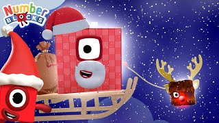 Happy Christmas from the Numberblocks 🎅  Learn to Count  123  Maths for kids  Numberblocks [upl. by Drofnats]