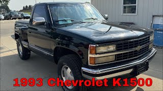 1993 Chevrolet K1500  Walk Around [upl. by Auvil]