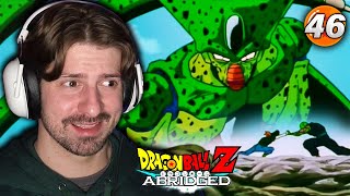 Cell is such a Baller  Dragon Ball Z Abridged Reaction Episode 46 [upl. by Lynnet]