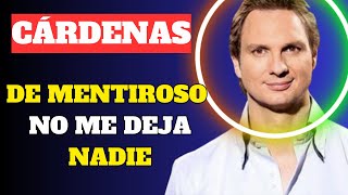 JAVIER CÁRDENAS cuenta por qué ALBERT CASTILLÓN abandonó su PROGRAMA De MENTIROSO no me deja NADIE [upl. by Gery]