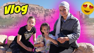 VLOG  FINIT les VACANCES  La PLUS BELLE JOURNEE des VACANCES  Ait ben haddou et Studio OUARZAZATE [upl. by Salem]