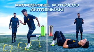 BAYILMA GARANTİLİ PROFESYONEL FUTBOLCU GİBİ ANTRENMAN YAPTIM [upl. by Rufina]