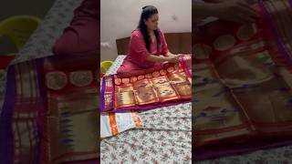 Online shopping review from Shivshahi 💞emi bhishi customer feedback review paithaniunboxing reels [upl. by Gaultiero]