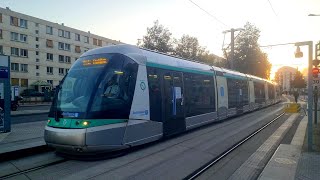 Tramway line T6 From Clamart Georges Pompidou to Westfield Vélizy 2 [upl. by Sitoel]