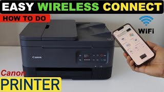 Canon Printer Easy Wireless Connect [upl. by Kyd]